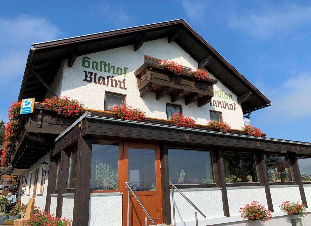 Landgasthof Blasini - Pfahlhof Zandt Bagian luar foto