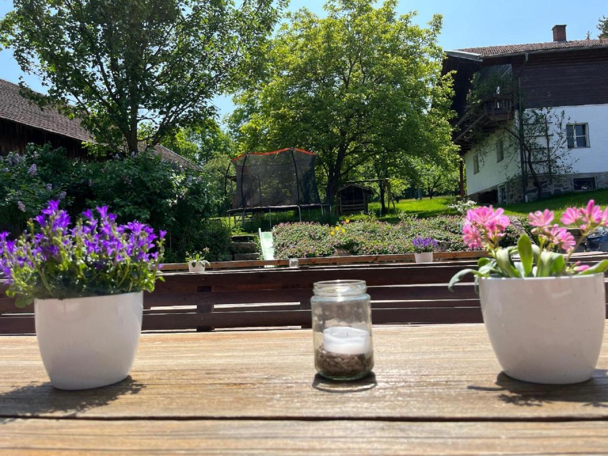 Landgasthof Blasini - Pfahlhof Zandt Bagian luar foto